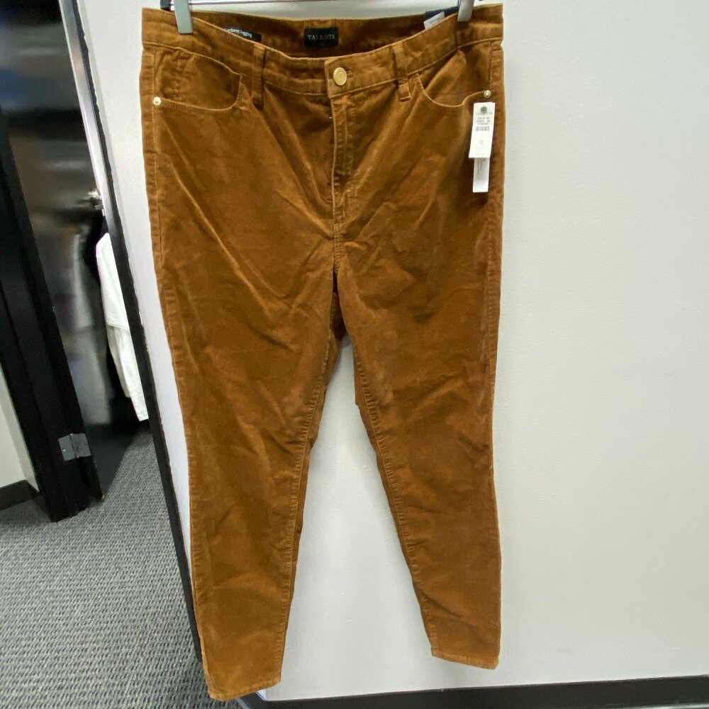 New! Talbots Corduroy Jegging Size 12